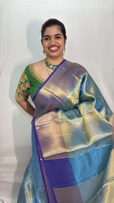 Vriksham Firosa Tanchoi Tissue Saree-VS4504